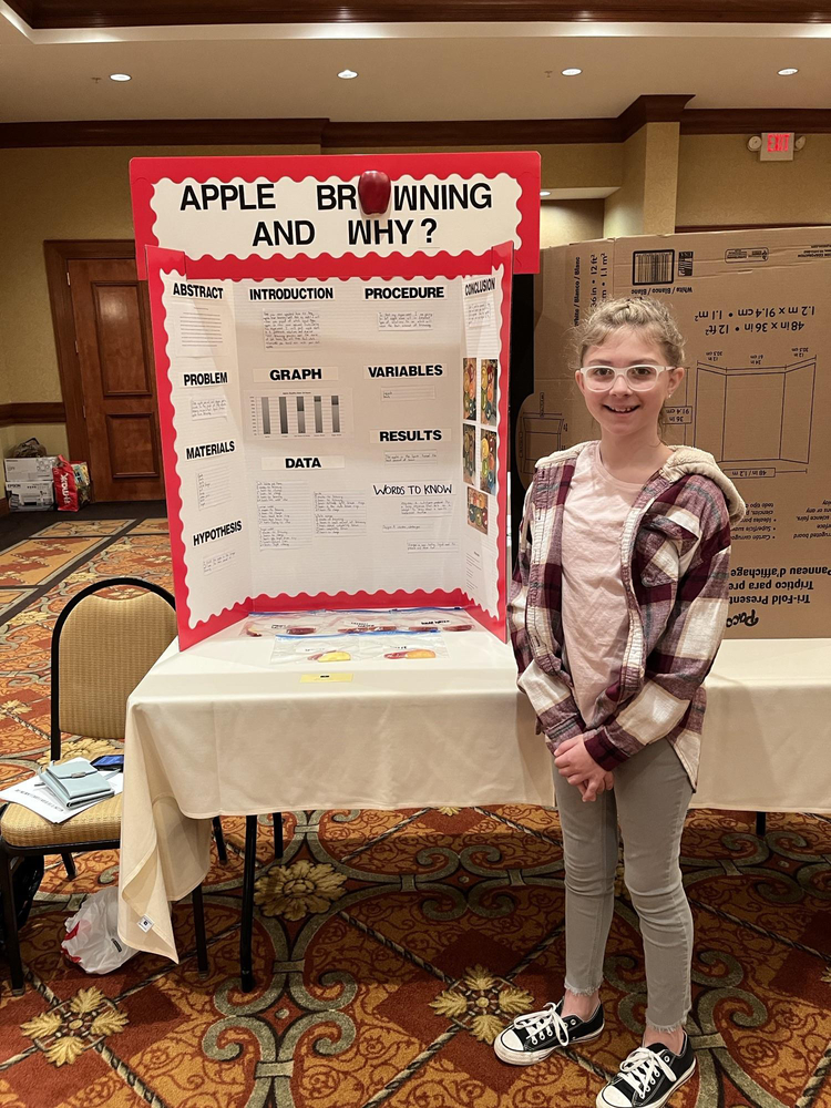 Serenity Reed - Regional Science Fair 2nd Place
