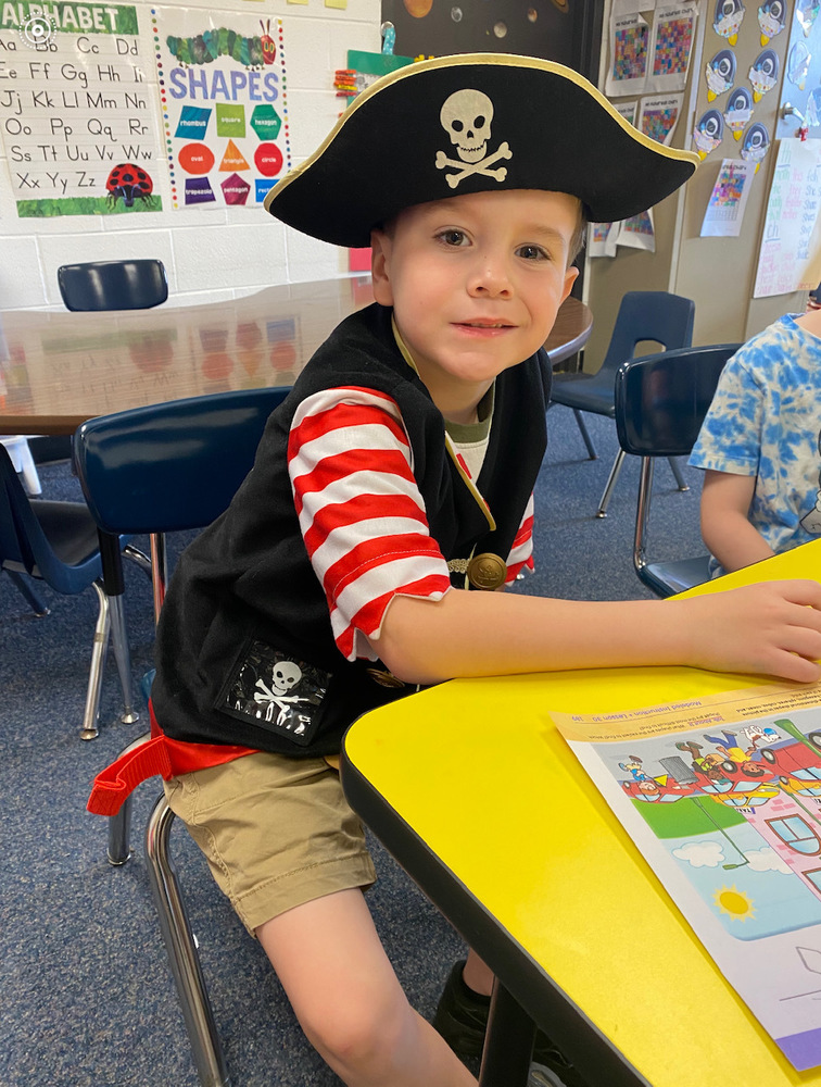 Kindergarten Pirate Day!