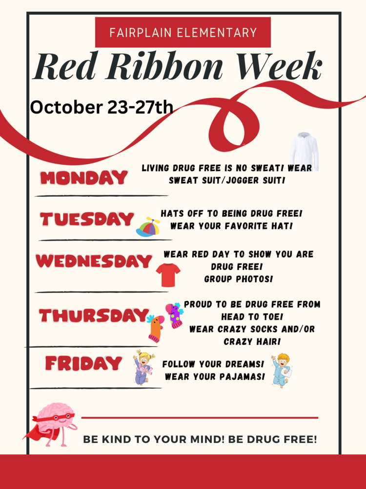 Red Ribbon Week Flyer