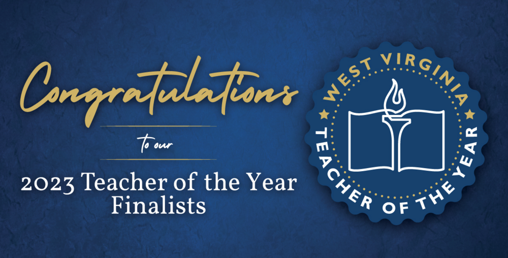 2023 WV Teacher of the Year Finalists