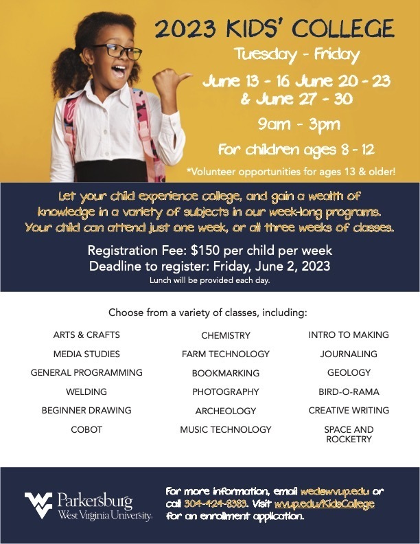 2023 Kids' College