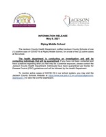 Information Release - Ripley Middle - May 9, 2021