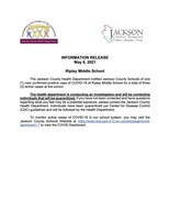 Information Release - Ripley Middle - May 6, 2021