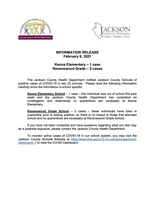Information Release - February 6, 2021 - Kenna and Ravenswood Grade