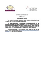 Information Release - Ripley Middle - May 29, 2021