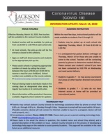 IMPORTANT - Coronavirus UPDATE 3-15-20