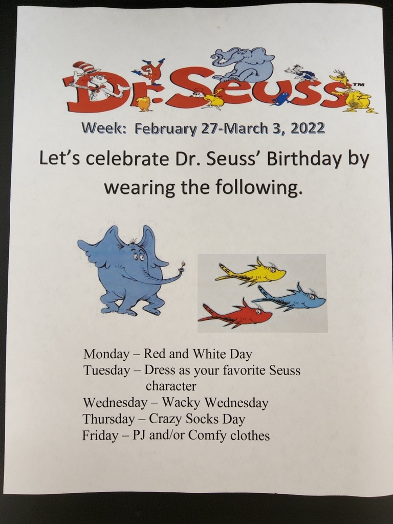 Dr. Seuss week